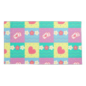 Valentijnsdag patroon kussensloop (Achterkant)