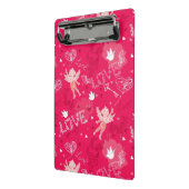 Valentijnsdag Patroon met Cupid Mini Klembord (Angled2)
