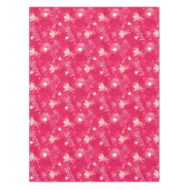 Valentijnsdag Patroon met Cupid Tafelkleed (Voorkant)