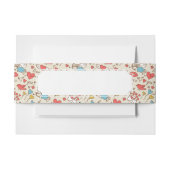 Valentijnsdag Patroon met Cupid Uitnodigingen Wikkel (Voorkant Voorbeeld)