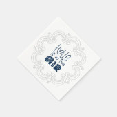 Valentijnsdag Pattern Napkins Servet (Hoek)