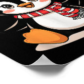 Valentijnsdag Penguin Hartballon Schattige Poster (Hoek)