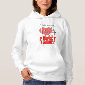 Valentijnsdag Perfect Love Romantisch cadeau voor  Hoodie (Voorkant)