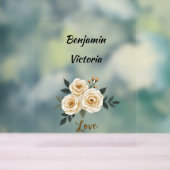 Valentijnsdag Persoonlijk Acryl Bord (Neutraal)
