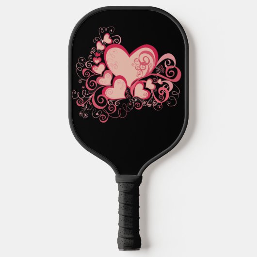 Valentijnsdag Pickleball Racket (Voorkant)