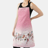 Valentijnsdag Pink Kitchen Craft Apron Schort (Insitu)