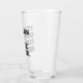 Valentijnsdag Pint italiaanse jongens Beer Glas (Links)