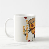 Valentijnsdag "Pizza en gefrituurde aardappelen Ma Koffiemok (Links)