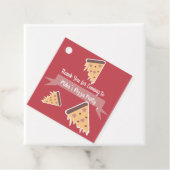 Valentijnsdag Pizza Partij Kinder Partij Bedankjes Labels (In situ)
