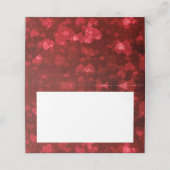 Valentijnsdag Plaatskaarten, tentemerktekens Kaart Plaatskaartje (Buitenkant ongevouwen)