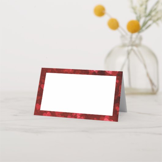 Valentijnsdag Plaatskaarten, tentemerktekens Kaart Plaatskaartje (Voorkant)