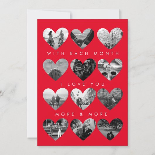  Valentijnsdag Platte Kaart (Voorkant)