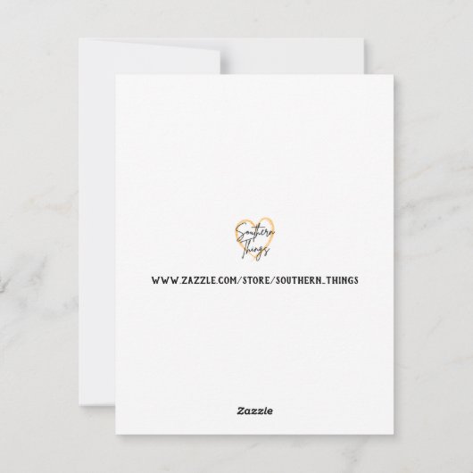 Valentijnsdag platte kaart (Achterkant)