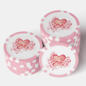 Valentijnsdag Poker Chips (Opstapeling)