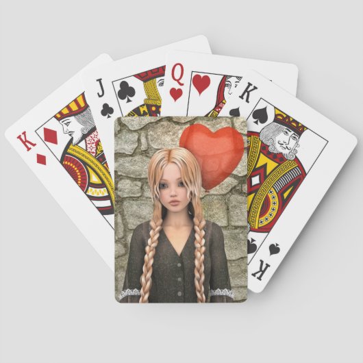 Valentijnsdag Pokerkaarten (Achterkant)