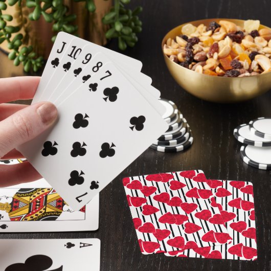 Valentijnsdag Pokerkaarten (Insitu)