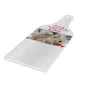 Valentijnsdag Polaire Beren Snijplank (Hoek)