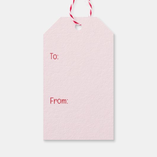 Valentijnsdag Pommeren Cadeaulabel (Achterkant)