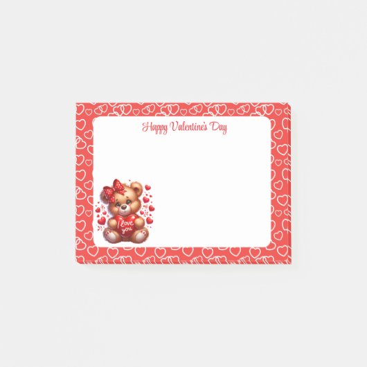 Valentijnsdag post-it® notes (Voorkant)