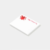 Valentijnsdag post-it® notes (Schuin)