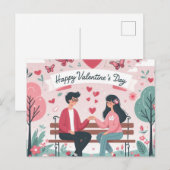 Valentijnsdag Post Kaart (Voorkant / Achterkant)