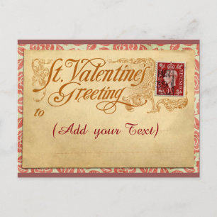 Valentijnsdag Post Kaart