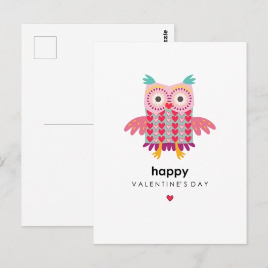 Valentijnsdag Post Kaart (Voorkant / Achterkant)