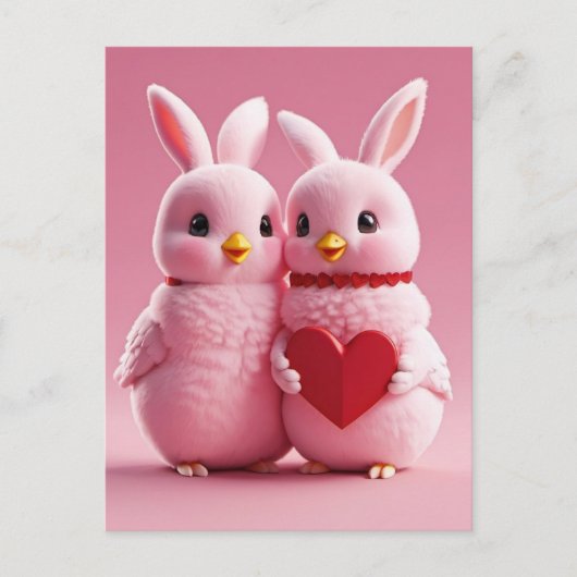 Valentijnsdag, Postcrossing Briefkaart (Voorkant)