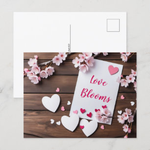 Valentijnsdag, Postcrossing Briefkaart