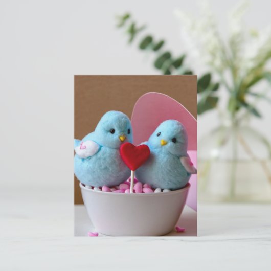 Valentijnsdag, Postcrossing Briefkaart (Staand voorkant)