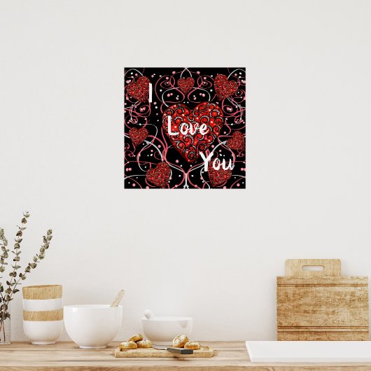 VALENTIJNSDAG POSTER (Keuken)