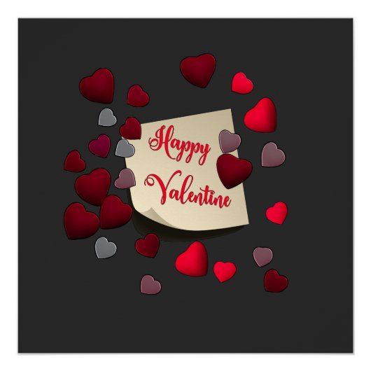Valentijnsdag Poster (Voorkant)
