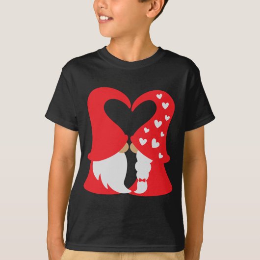 Valentijnsdag Pre K Squad Gnomen Docent T-shirt (Voorkant)