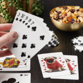 Valentijnsdag Pug Dog Pokerkaarten (Insitu)