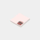 Valentijnsdag Pugs Post-it® Notes (Schuin)