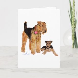Valentijnsdag Puppy Liefde Feestdagen Kaart