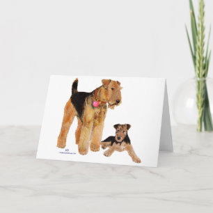 Valentijnsdag Puppy Liefde Feestdagen Kaart