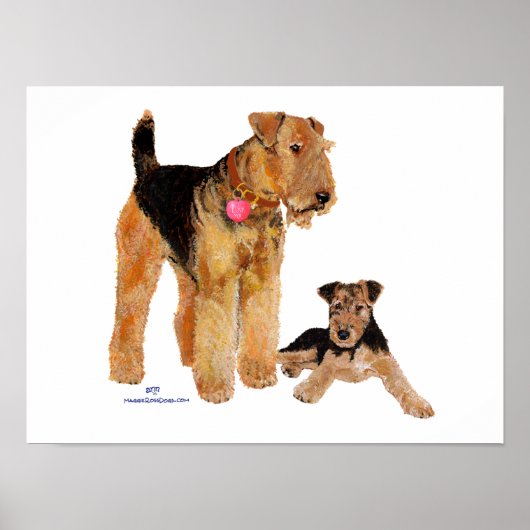 Valentijnsdag Puppy Liefde Poster (Voorkant)
