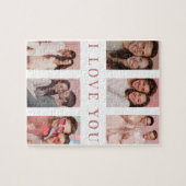 Valentijnsdag Puzzel | Aangepaste Collage Foto's (Horizontaal)