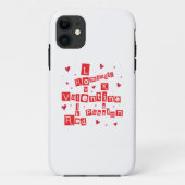 Valentijnsdag Puzzle Case-Mate iPhone Case (Achterkant)