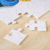 Valentijnsdag Puzzle Gift Romantic Couple Love Legpuzzel (Zijkant)