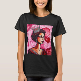 Valentijnsdag Queen T-shirt