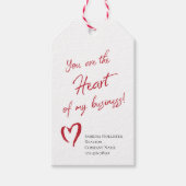 Valentijnsdag Realtor Marketing Cadeaulabel (Voorkant)