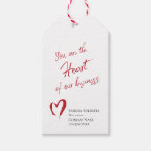 Valentijnsdag Realtor Marketing Cadeaulabel (Voorkant)