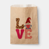 Valentijnsdag Red Buffalo Plays Leopar Bedankzakje (Voorkant)