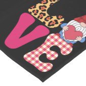 Valentijnsdag Red Buffalo Plays Leopar Korte Tafelloper (Hoek)