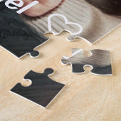 Valentijnsdag | Red Hearts LGBT Custom Foto Legpuzzel (Zijkant)