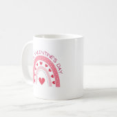 Valentijnsdag regenboog Mok (Voorkant links)