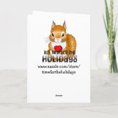 Valentijnsdag Relatie over lange afstand Kaart (Achterkant)