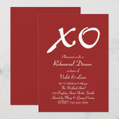 Valentijnsdag repetitie kaart (Voorkant / Achterkant)